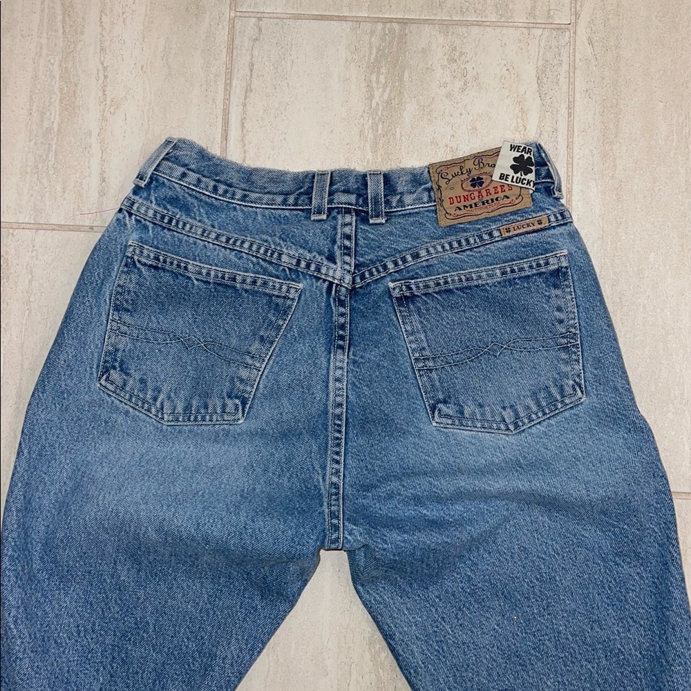 vintage lucky brand low rise mid flare jeans